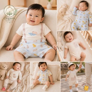Elegant Kids ชุดลูกชาย 0-3 ปี Organic Animal Collection | Babytrend