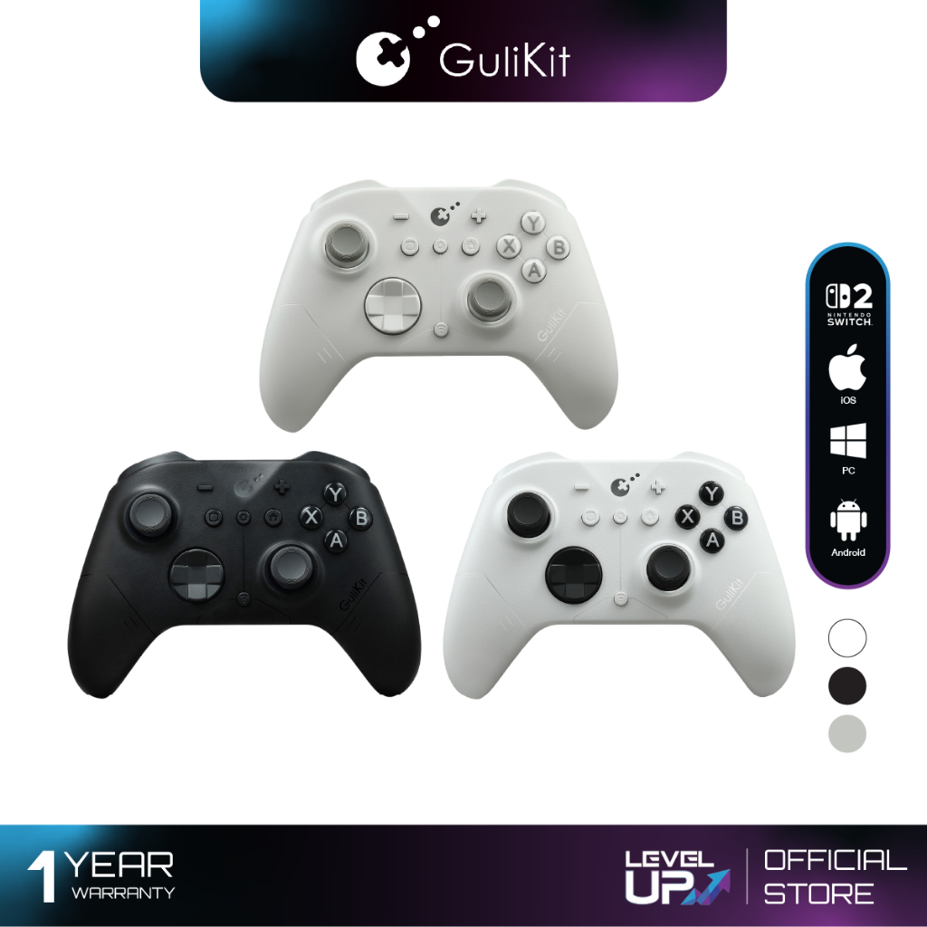 Gulikit ES / ES PRO E-Sports Controller ( คอนโทรลเลอร์ Switch 1/2/PC/Android/iOS )