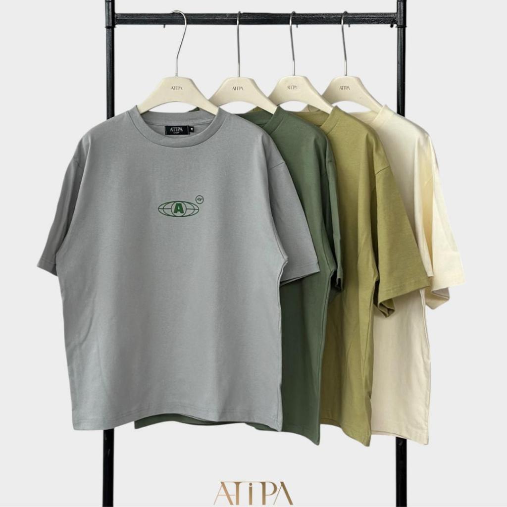 Atipashop -  Community Oversize | เสื้อยืดทรงโอเวอร์ไซซ์ ผ้าคอตตอนเนื้อนุ่ม ใส่สบายได้ทุกวัน