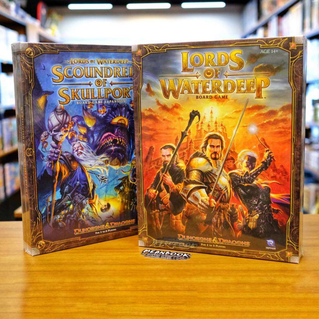 [ของแท้] Lords of Waterdeep (2026 Edition) / Scoundrels of Skullport Expansion Board Game