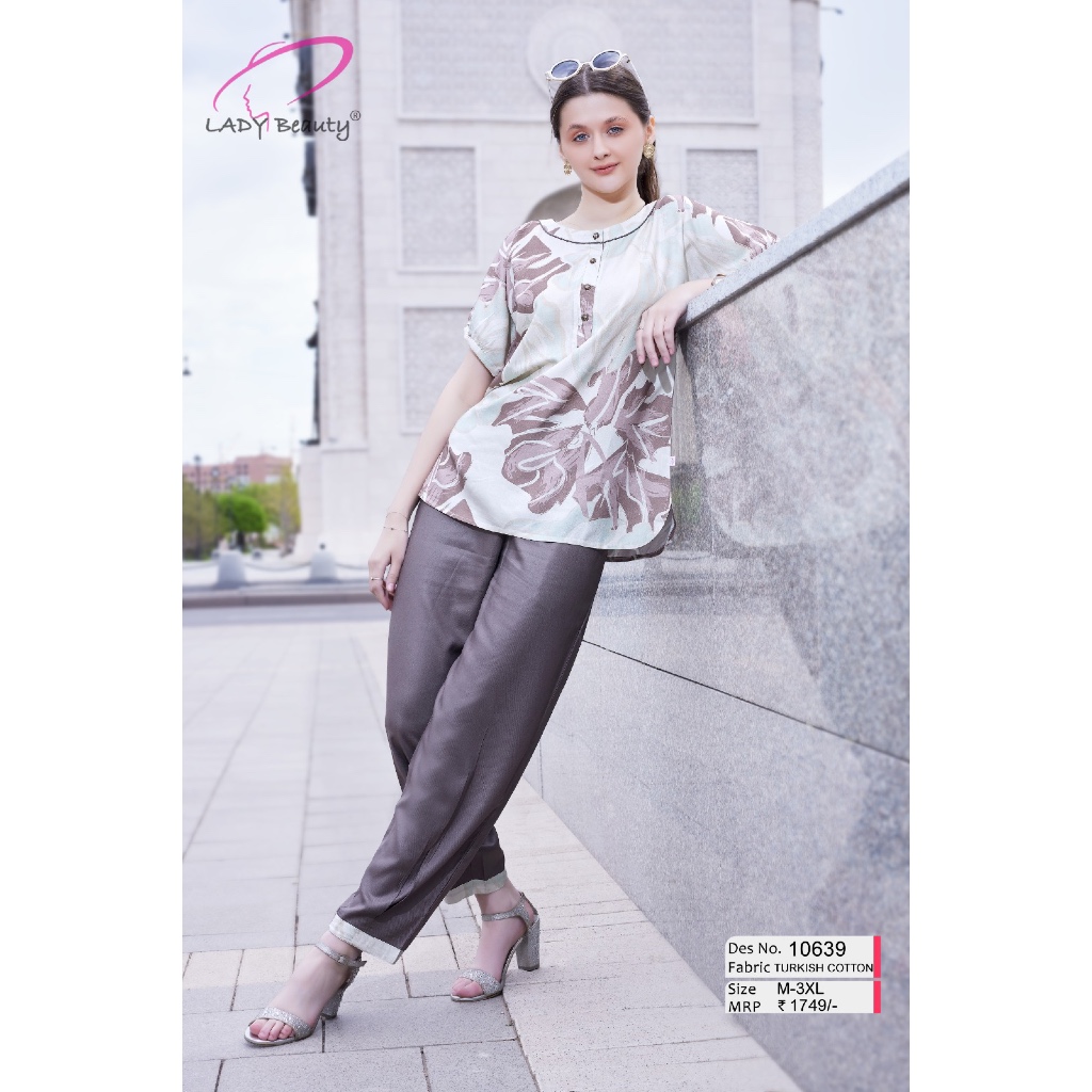 Women Turkish Cotton Co-Ord Set