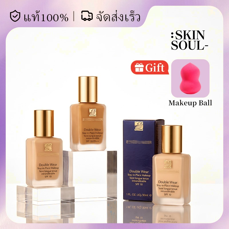แท้ 💯 |24hส่งเร็ว พร้อมสินค้า Double Wear Stay in place make up 30ml SPF10 PA++ 1W1 2C0 1W2
