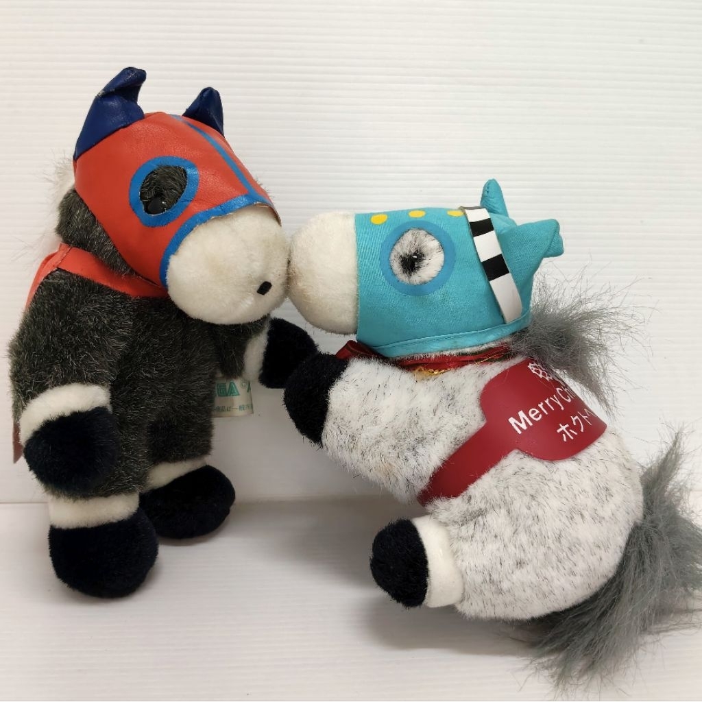 ตุ๊กตาม้าแข่ง Oguri Cap SEGA Avanti Hokuto Helios Super Horse Christmas Melody ญี่ปุ่นมือสอง