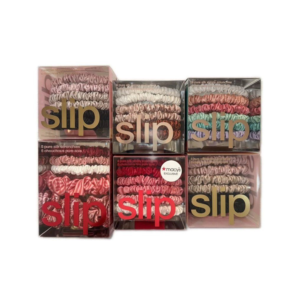 ยางมัดผม Slip® pure silk skinny scrunchies🪽*ราคาต่อ 1 เส้น*