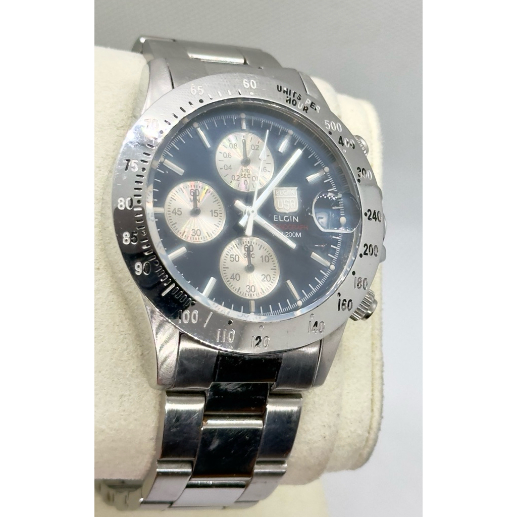 ELGIN Chronograph Diver's Watch (รหัสซีรีส์ตระกูล FK-1184) แบรนด์เก่าแก่ที่มีประวัติศาสตร์ยาวนานจากอ