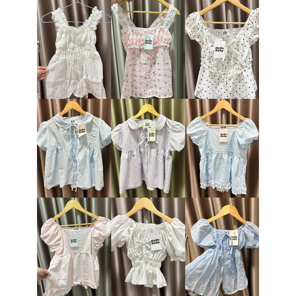 งานhello baby งานแบรนด์ประตูน้ำ งานน่ารัก มือ1 ทักแชทสอบถาทเพิ่ทเติมได้ค่ะ🫶🏻💓