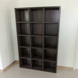 ตู้โชว์ ชั้นโชว์ ชั้นวางของ 15 ช่อง เมลามีน ทั้งตัว รุ่น CB1150