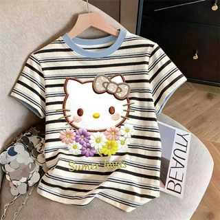 เสื้อยืดคอกลมสำหรับผู้หญิงคอลเลctionฤดูร้อนใหม่ มีหลายแบบ หลายไซส์ M-3XL จัดส่งจากกรุงเทพฯ