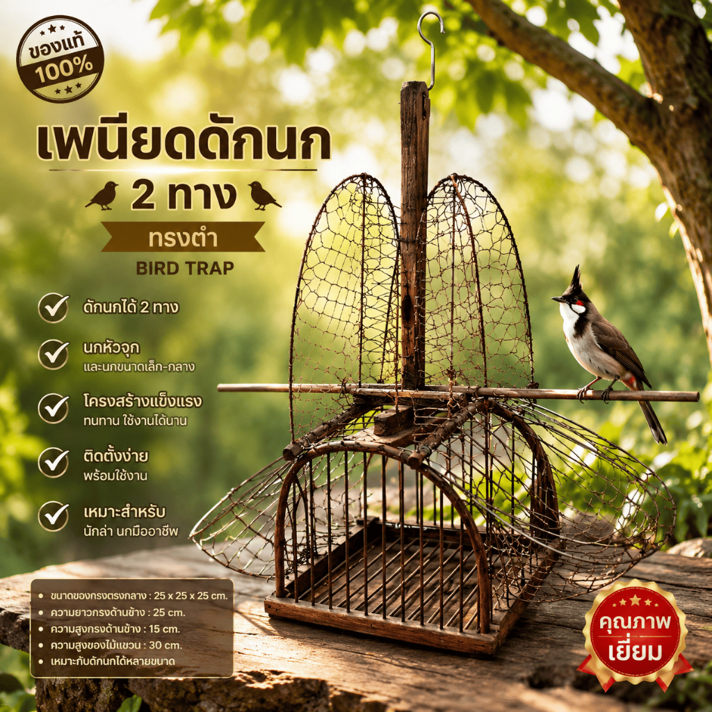 [ ของแท้ ] เพนียด 2 ทาง ทรงต่ำ