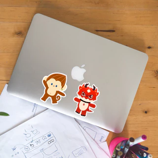 สติกเกอร์กันน้ำsticker - แจนจิงจิง เอมี่บอนนี่ วิวมิม อู๋บูม milklove juniormark emibonnie jossgawin namtanfiilm viewmim