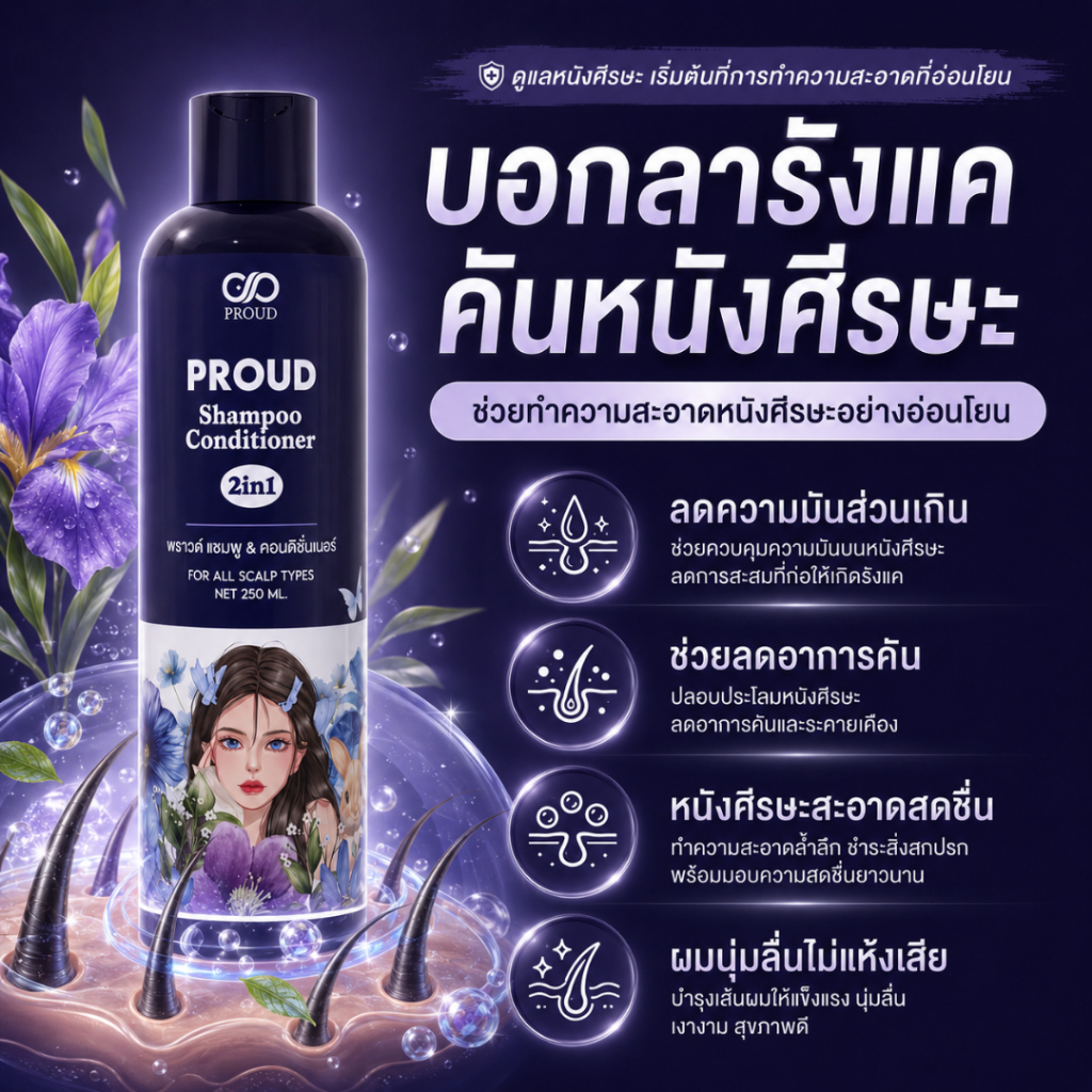 แชมพู2in1อัญชันขิงลดหงอก เร่งผมยาวx10 ลดมัน แก้ผมร่วง ผมดกดำ ปลูกผม เร่งผมยาว ไวมากไม่ต้องใช้ครีมนวด