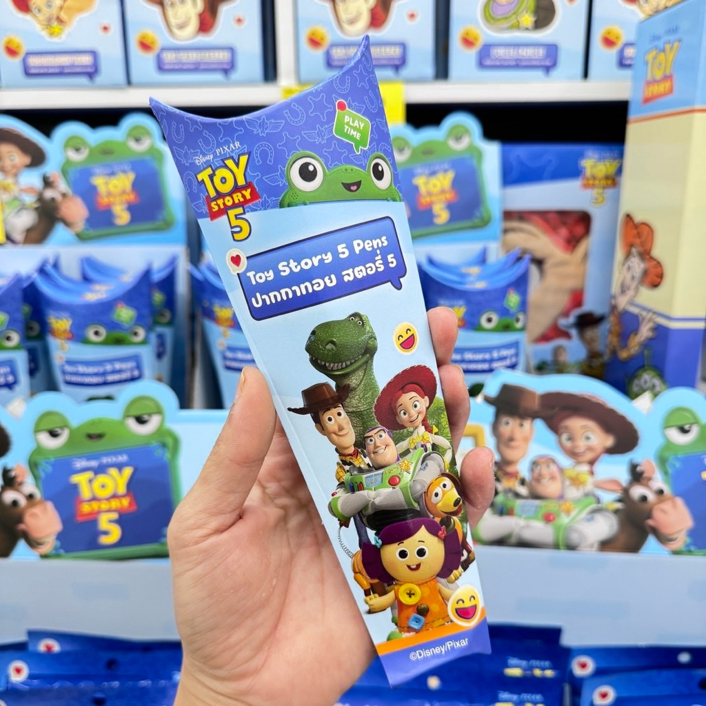(พร้อมส่ง/NEW ) ซองสุ่ม ปากกาหัวการ์ตูน ทอยสตอรี่ ดิสนีย์ สินค้าลิขสิทธิ์ disney toy story