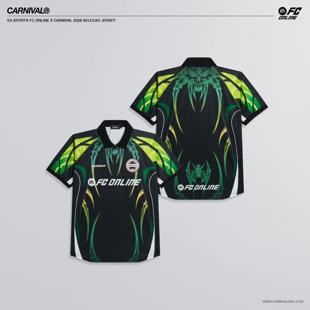 (ของแท้ มือ1 พร้อมส่ง) CARNIVAL X FC ONLINE SELECAO JERSEY size L