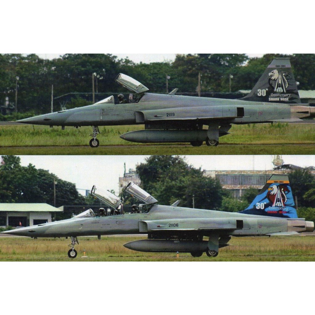 รูปลอกน้ำ DECAL SIAMSCALE 1/72 F-5E/F TIGER II 30th Anniversary ROYAL THAI AIR FORCE