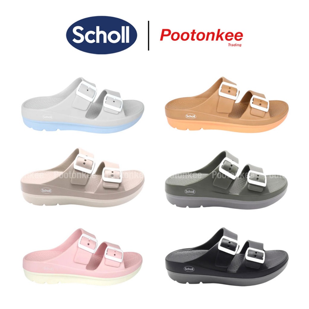 Scholl รองเท้าสกอลล์-ซินดี้ Cindy รองเท้าแตะสวม ผู้หญิง General Comfort เบา ทนทาน