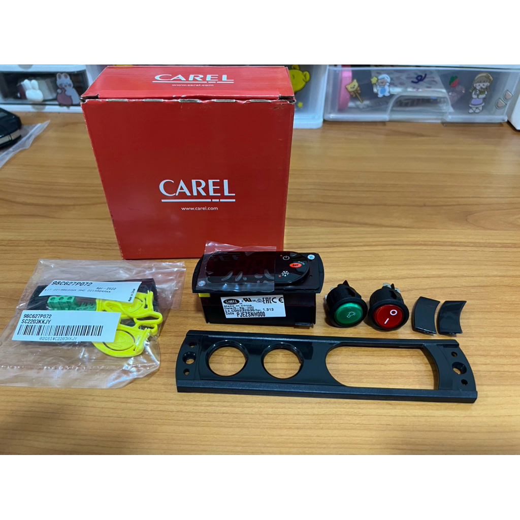 เทอร์โมดิจิตอล ตู้แช่ CAREL รุ่น QC-201A1 (จอข้าง) (ตัวควบคุมModel : PJEZSNH000) อะไหล่ตู้แช่
