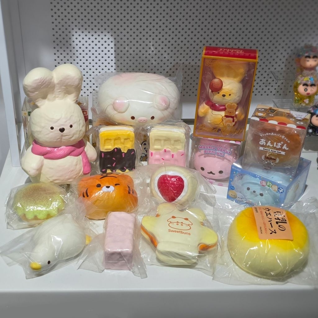 ตะกร้า 2 พร้อมส่ง!สกุชชี่คุกกี้แซนด์วิชสุดสโลว์  และสกุชชี่แบรนด์อื่นๆ