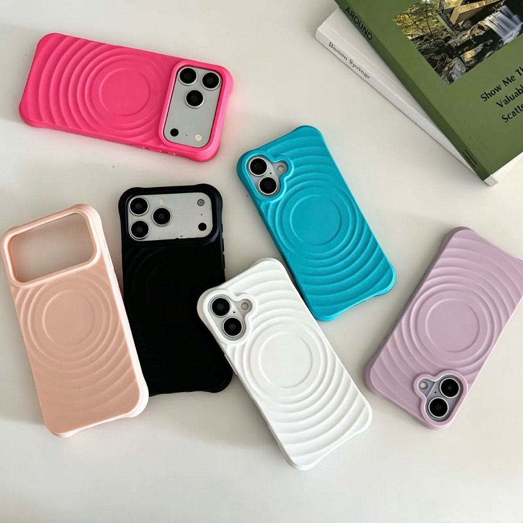 💥Ripple เคสซิลิโคน เคสกำมะยี่ ชาร์จได้ สำหรับรุ่น 17promax 17pro 17 IP11 13/14/15/16 13PM 14PM 15PM พร้อมส่ง