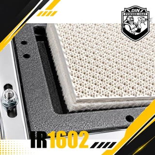 หัวเตาอินฟาเรด สำหรับเตาอบอุตสาหกรรม เตาอบสี IR1602 ขนาด575x135x230มิล