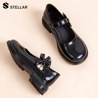 🔥ถูกสุด•ส่งไว💯STELLARรองเท้าคัชชูหุ้มส้น รองเท้าแมรี่ แฟชั่นสไตล์ญี่ปุ่น สายคาดแบบรองเท้านักเรียน พร้อมส่ง