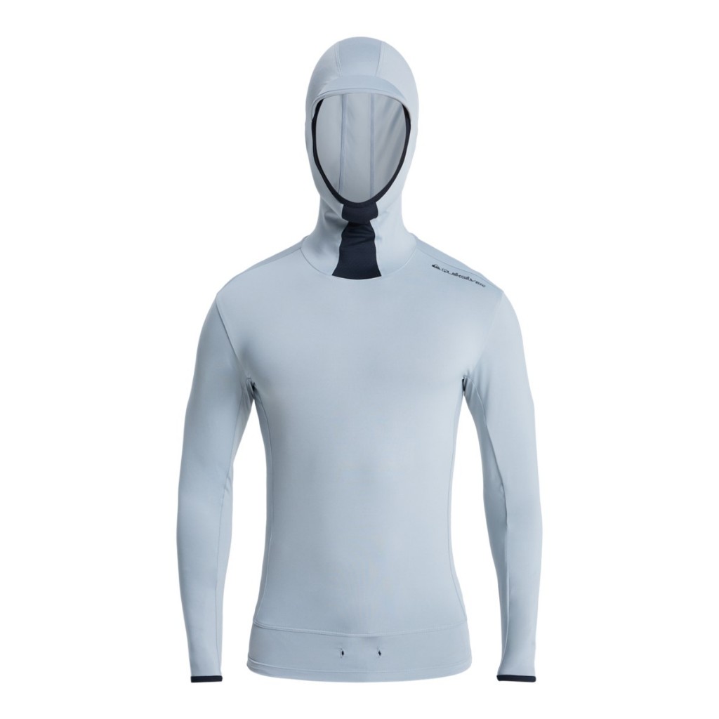QUIKSILVER เสื้อแรชการ์ด & เซิร์ฟทีผู้ชาย Mens Highline Long Sleeve UPF 50 Hooded Surf T-Shirt(SJE0) 261 AQYWR03145-SJE0