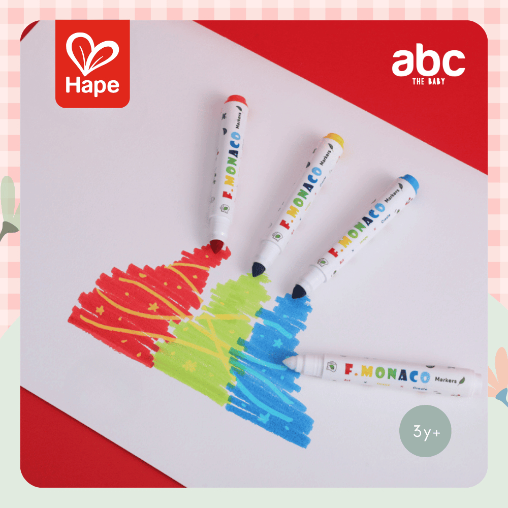 Hape - The Markers of Secret أقلام التلوين السحرية المتغيّرة الألوان 3Y+ صورة 2