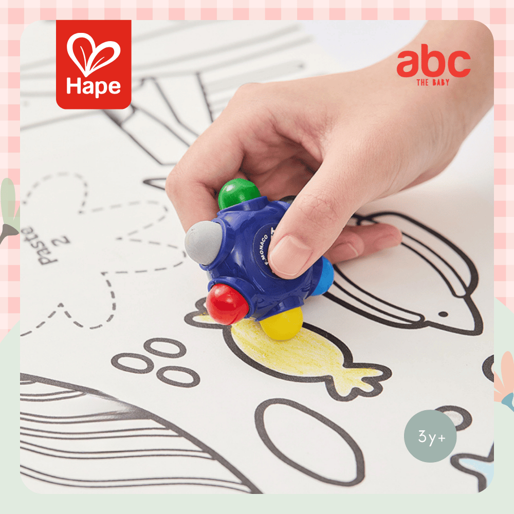 Hape Graffiti Scrolls - Space 太空主题涂鸦画纸卷 3岁+ 图片 2