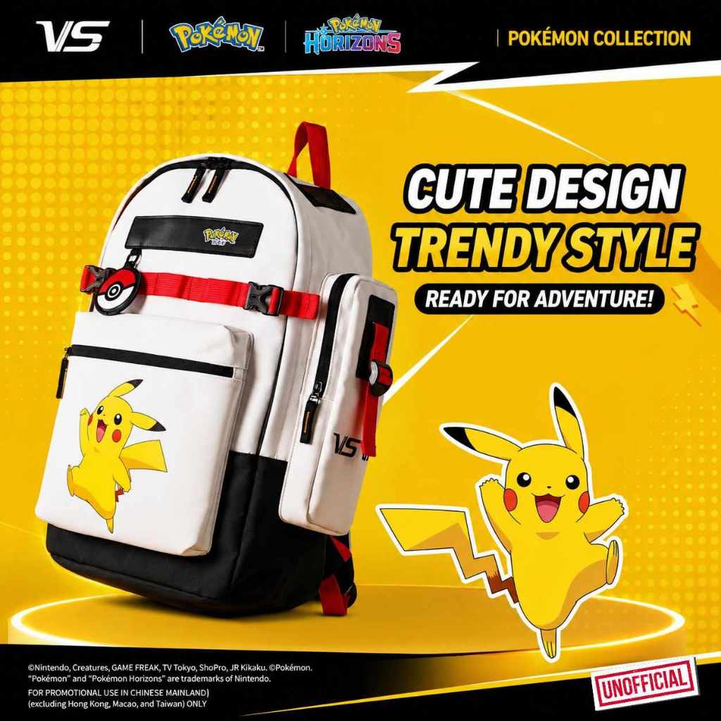 กระเป๋าเป้แบดมินตัน VS POKEMON COLLABORATION SERIES