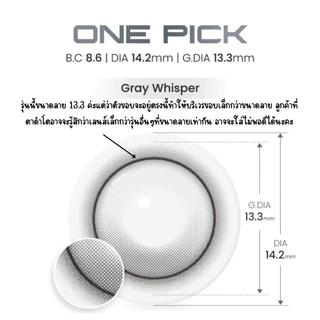 Bomilens/ I-SHA ONE PICK BALANCE เลนส์ล็อคไม่หมุนแบบรายเดือน