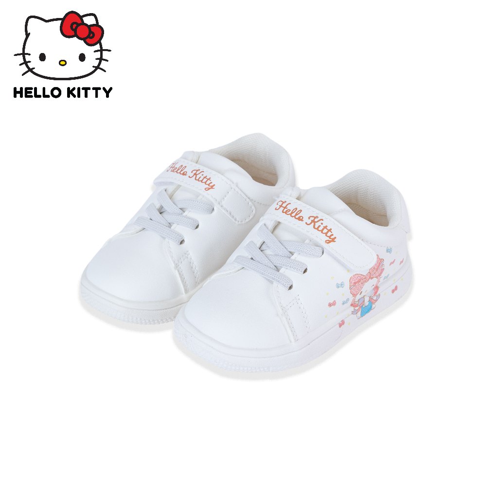 Hello Kitty รองเท้าผ้าใบเด็กผู้หญิง สีขาว น่ารัก ใส่สบาย รุ่นKTZ-833