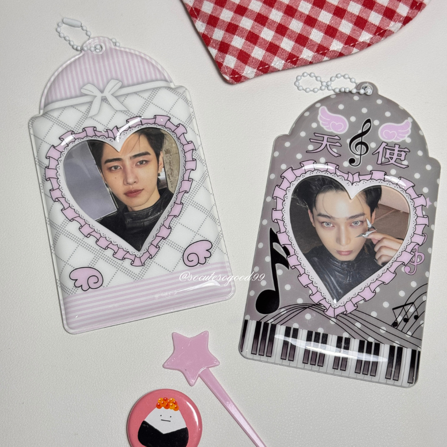 Kawaii Angel Melody Photocard Holde เฟรมการ์ด ลายหวานใส่โฟโต้การ์ดสุดคิ้วท์