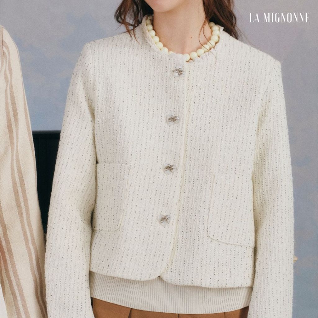 La Mignonne (S-XL) Frankie Anne Blazer เบลเซอร์ตัวนี้คือไอเทมสุด ใส่ทับเดรสก็น่ารัก ใส่กับยีนส์ก็คูล