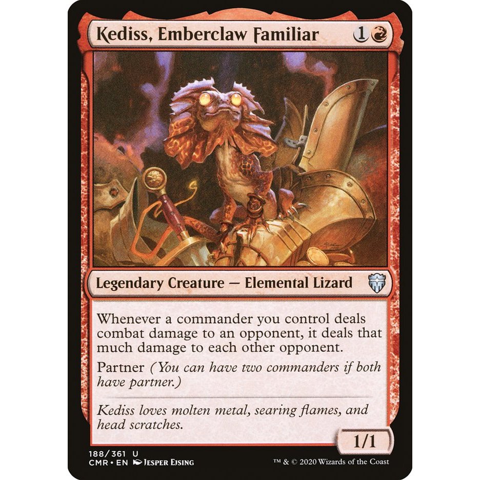 [Commander Legends] - (CMR) - (U) - [Kediss, Emberclaw Familiar] - [2020]