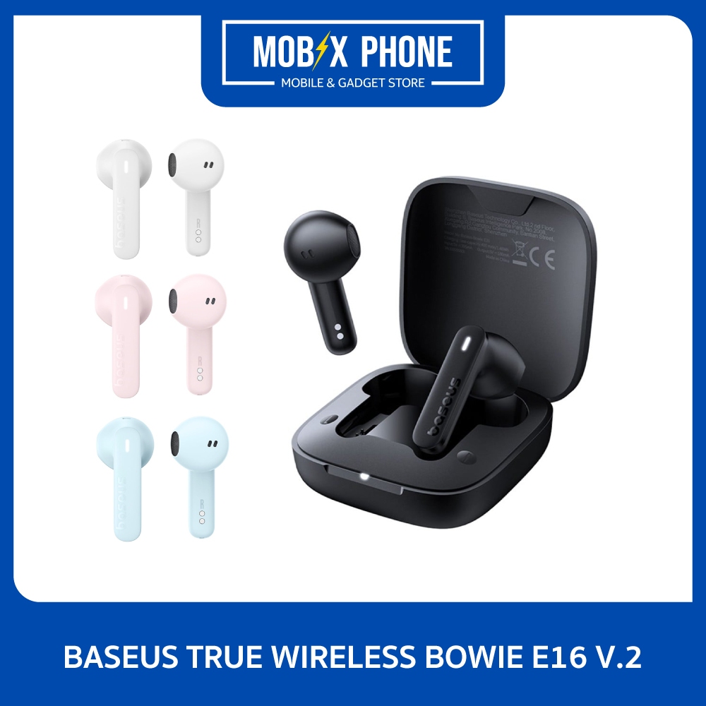 (หูฟัง)BASEUS TRUE WIRELESS BOWIE E16 V.2(ของแท้ 100%)