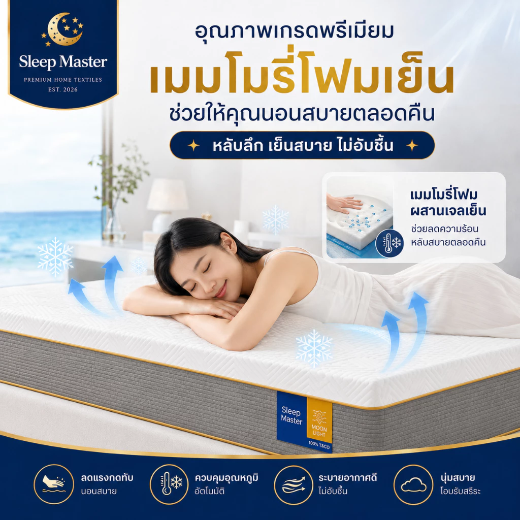 Sleep Master ที่นอนยางพารา thumbnail 7