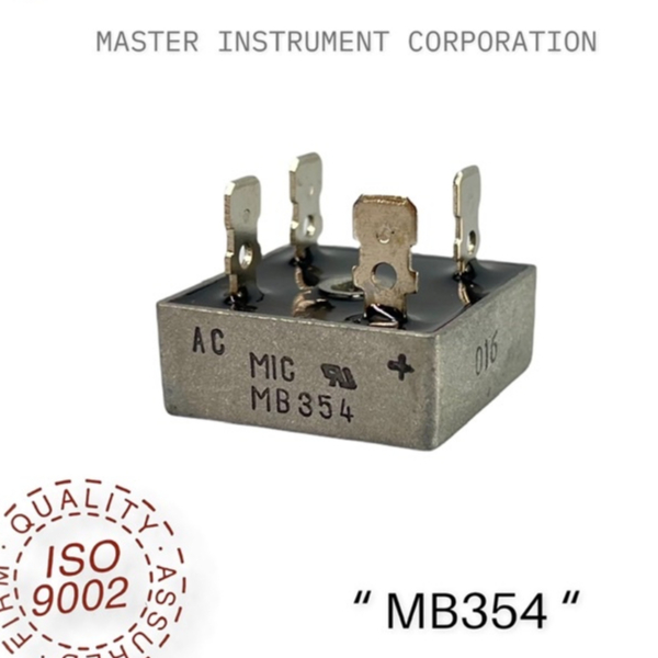 Diode Bridge Rectifier MB354 35A 400V 1 Phase Bridge Rectifier ตัวเรียงกระแส ไดโอดบริดจ์กำลังสูง THT