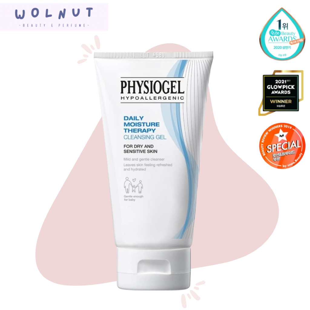 (🐳ฉลากไทย) Physiogel Daily Moisture Therapy Cleansing Gel 150ml เจลล้างหน้า สูตรอ่อนโยน ไม่แห้งตึง