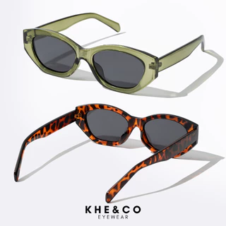 KHE&CO | Eclipse แว่นกันแดดUV400 ทรงแคทอาย ฟรีซองหนัง+ผ้าเช็ดเลนส์