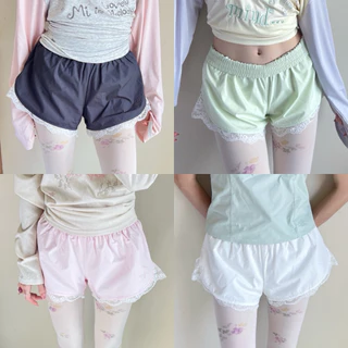 Cintage♡ CT2211 กางเกงขาสั้นlacey3289 🎀