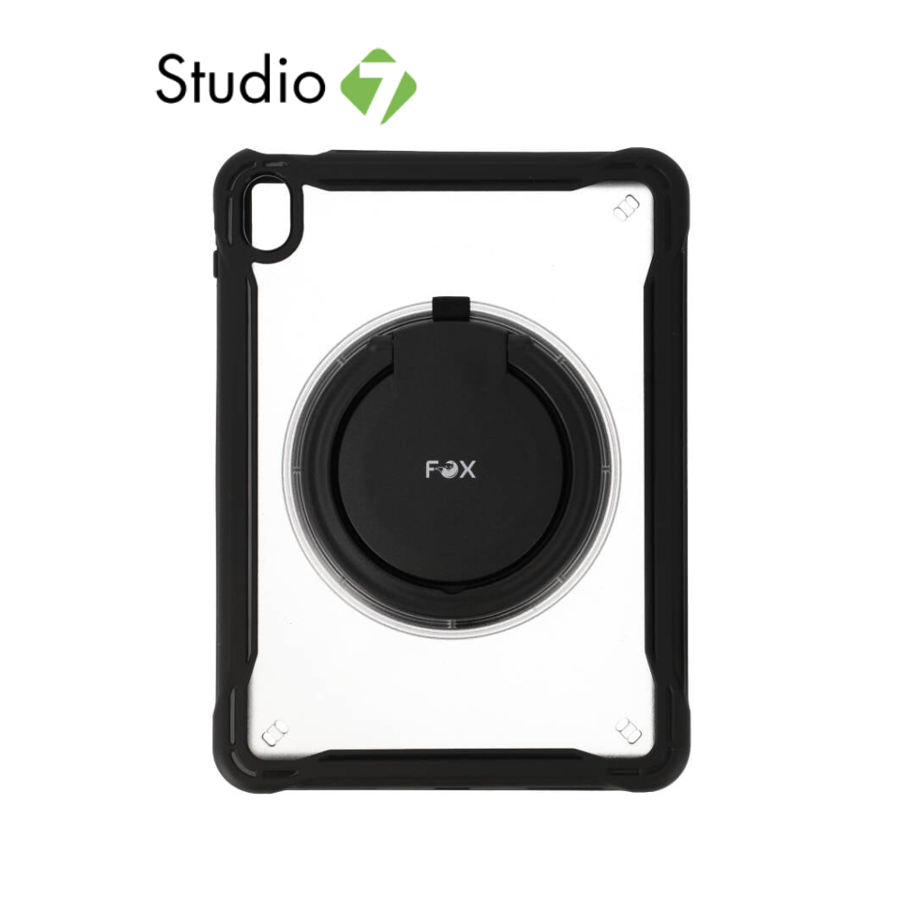 FOX เคส iPad Gen 10/11 (2025) Rugged Case with Kick-Stand and Shoulder Strap Black by Studio7
