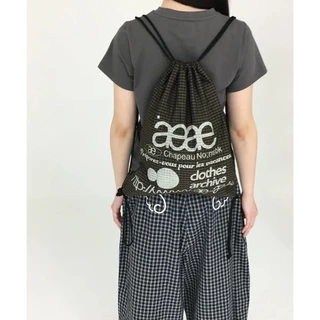 [ พร้อมส่ง ] กระเป๋า aeae WEB LOGO DOT GYM SACK / WEB LOGO CHECK GYM SACK / WEB LOGO STELLA GYM SACK