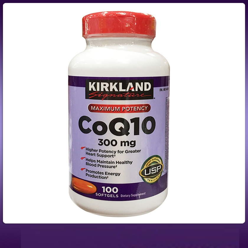 (Exp.06/2027)Kirkland CoQ10 300 mg 100 softgels