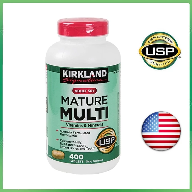 (Exp.05/2027)kirkland Mature Multi Vitamin Adult 50+ 400 Tablets