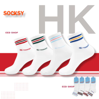 ถุงเท้าทำงาน สีดำ ผู้ชาย ผู้หญิง ฟรีไซส์ (1แพ็ค 5-12คู่)