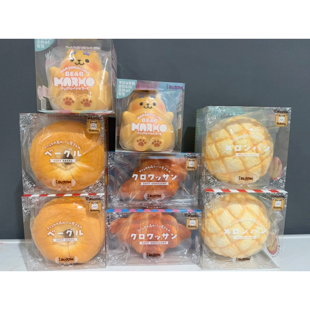 🍞สกุชชี่ ibloom สโลว์ นุ่มมือ แบบมาชเมลโล่ คอลเล็คชั่นใหม่ล่าสุด จากญี่ปุ่นองแท้ พร้อมส่งทันที🍞