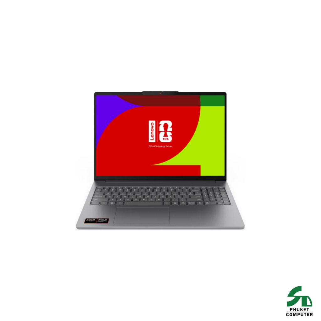 โน้ตบุ๊ก Lenovo IdeaPad Slim 5-16 AMD R AI7 32GB 512GB SSD จอ 16 นิ้ว สเปกแรง จอใหญ่ ทำงานหรือเรียน