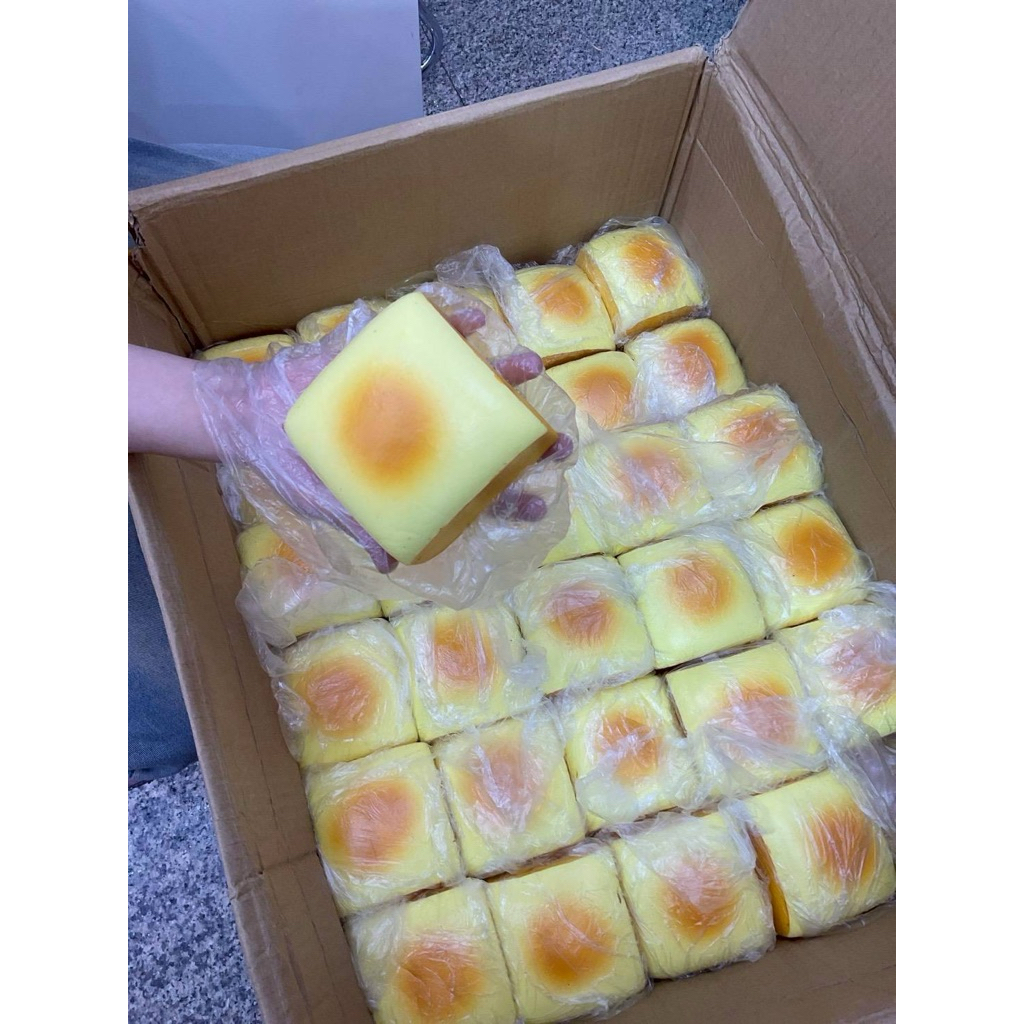 สกุชชี่ขนมปังหน้าชีสพร้อมกลิ่นขนมปัง