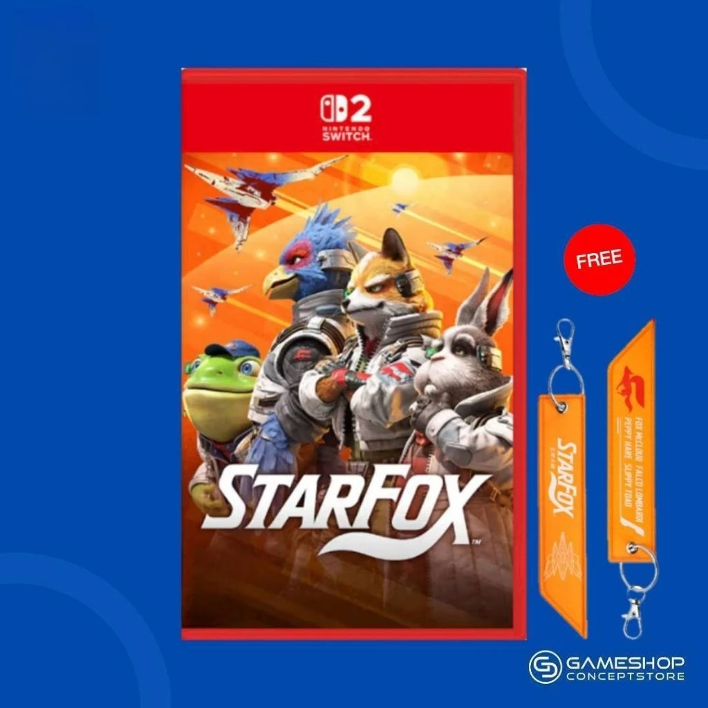 [ปก ASIA มีของแถม] Nintendo Switch 2 : NS2 STAR FOX (ASIA) English Ver.