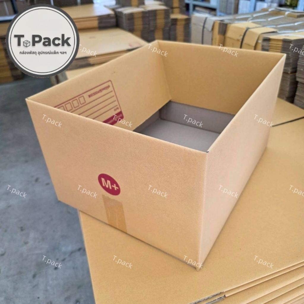 กล่องพัสดุไปรษณีย์ เบอร์M+ 35×45×25 cm.(1ใบ)