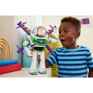 [มีรอยสีไม่เรียบที่อก] Toy Story 10.2' Flight Mode Hi-Tech Edition Buzz Sounds บัซไลท์เยียร์ ขนาด 10.2 นิ้ว JKL97